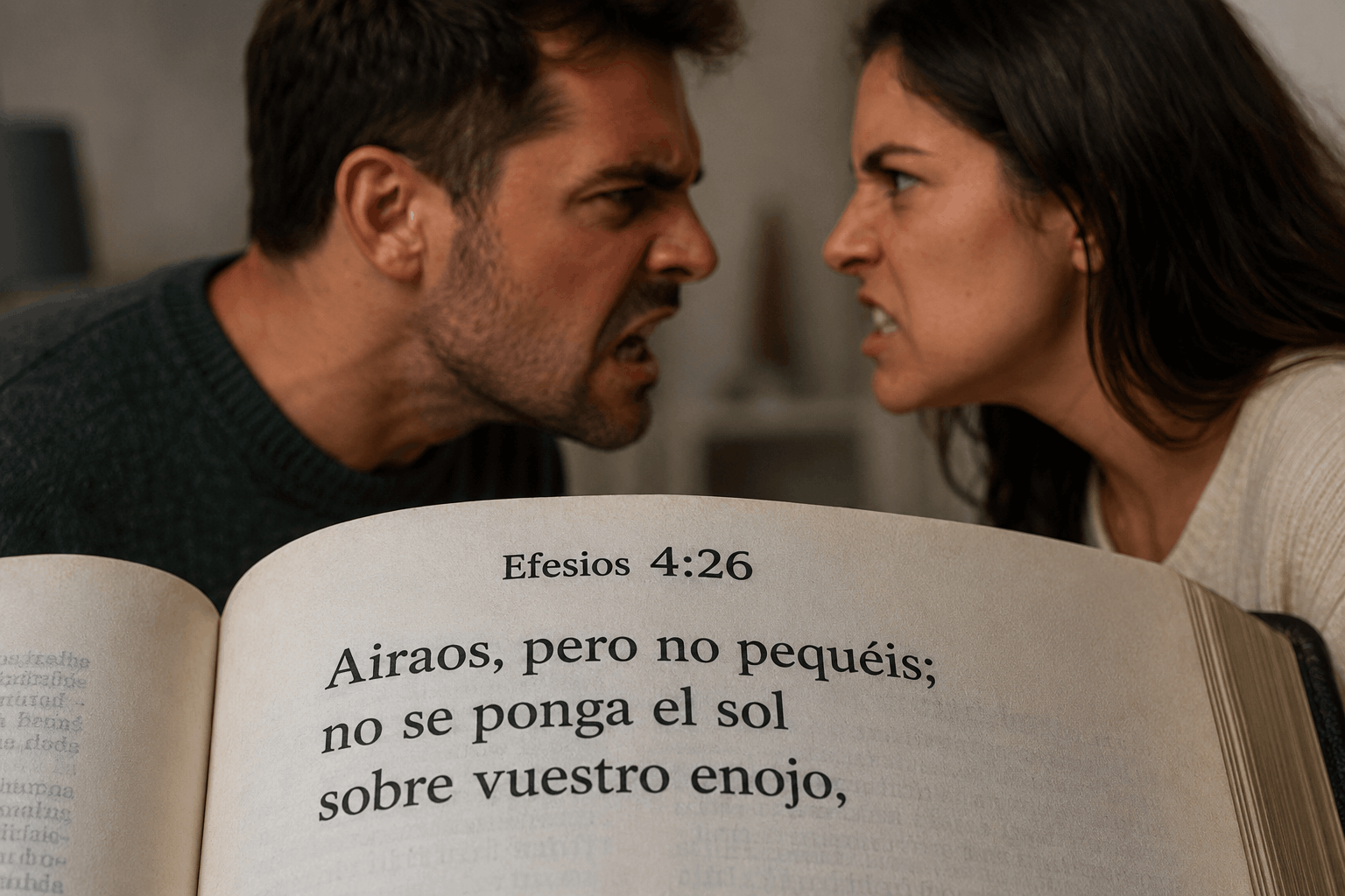 Manejar la ira sin pecar: Una reflexión bíblica en Efesios 4