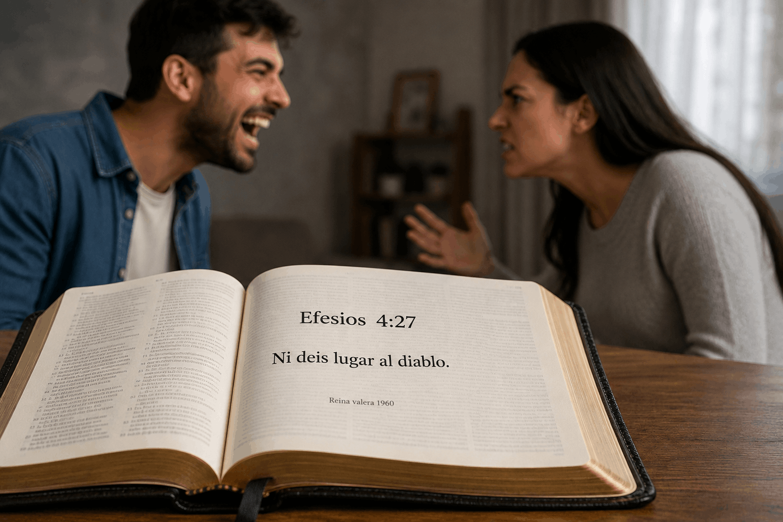 Transformando la ira: Un análisis bíblico de Efesios 4:26-27