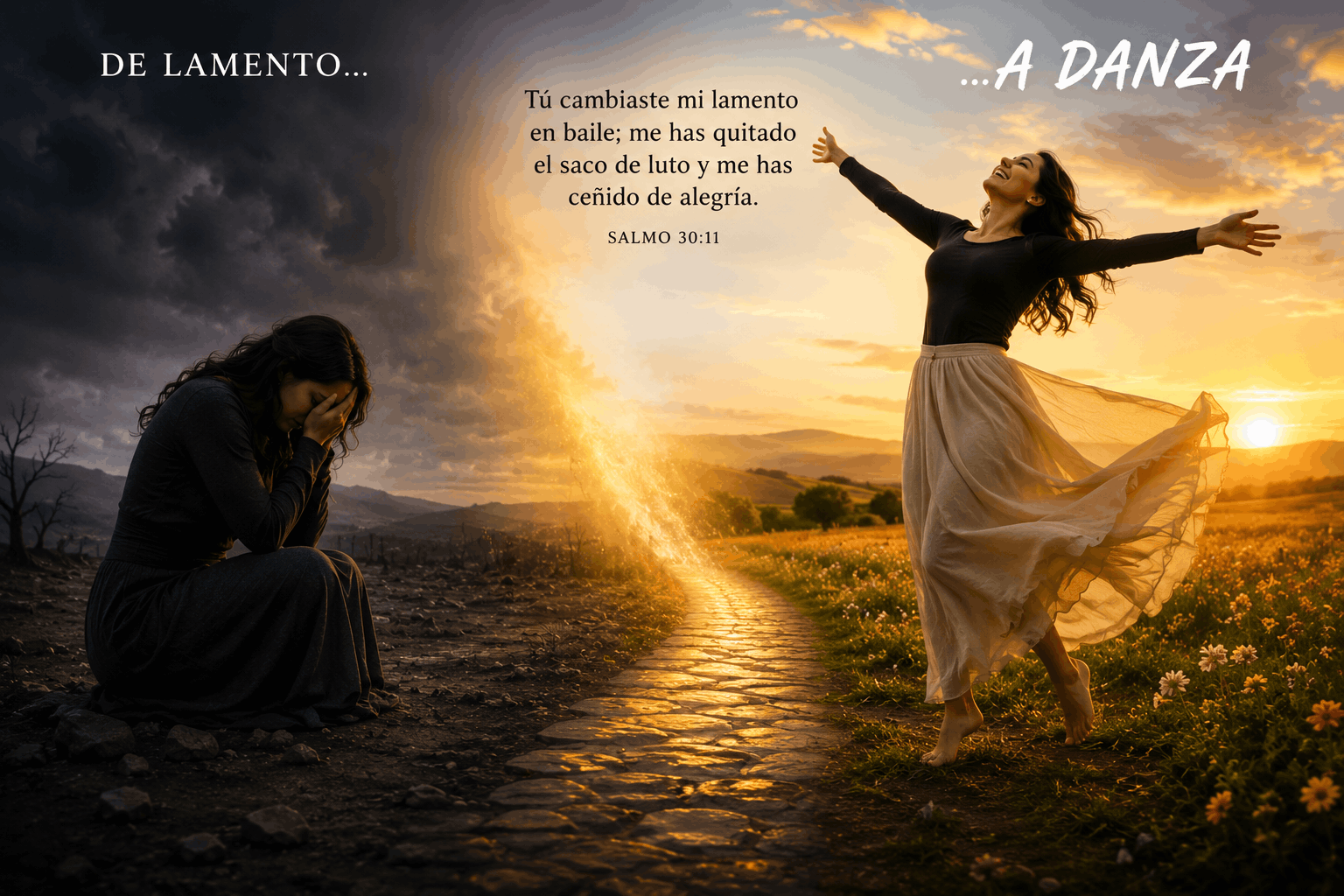 Cambiaste mi lamento en baile: El gozo transformador de Dios
