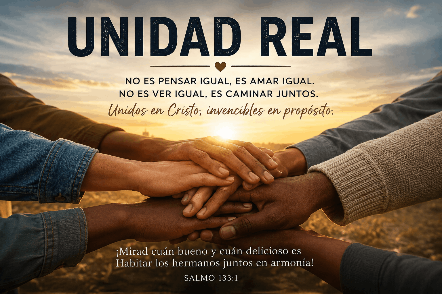 Un Sola Fe, Un Solo Corazón: Una Reflexión Sobre la Unidad