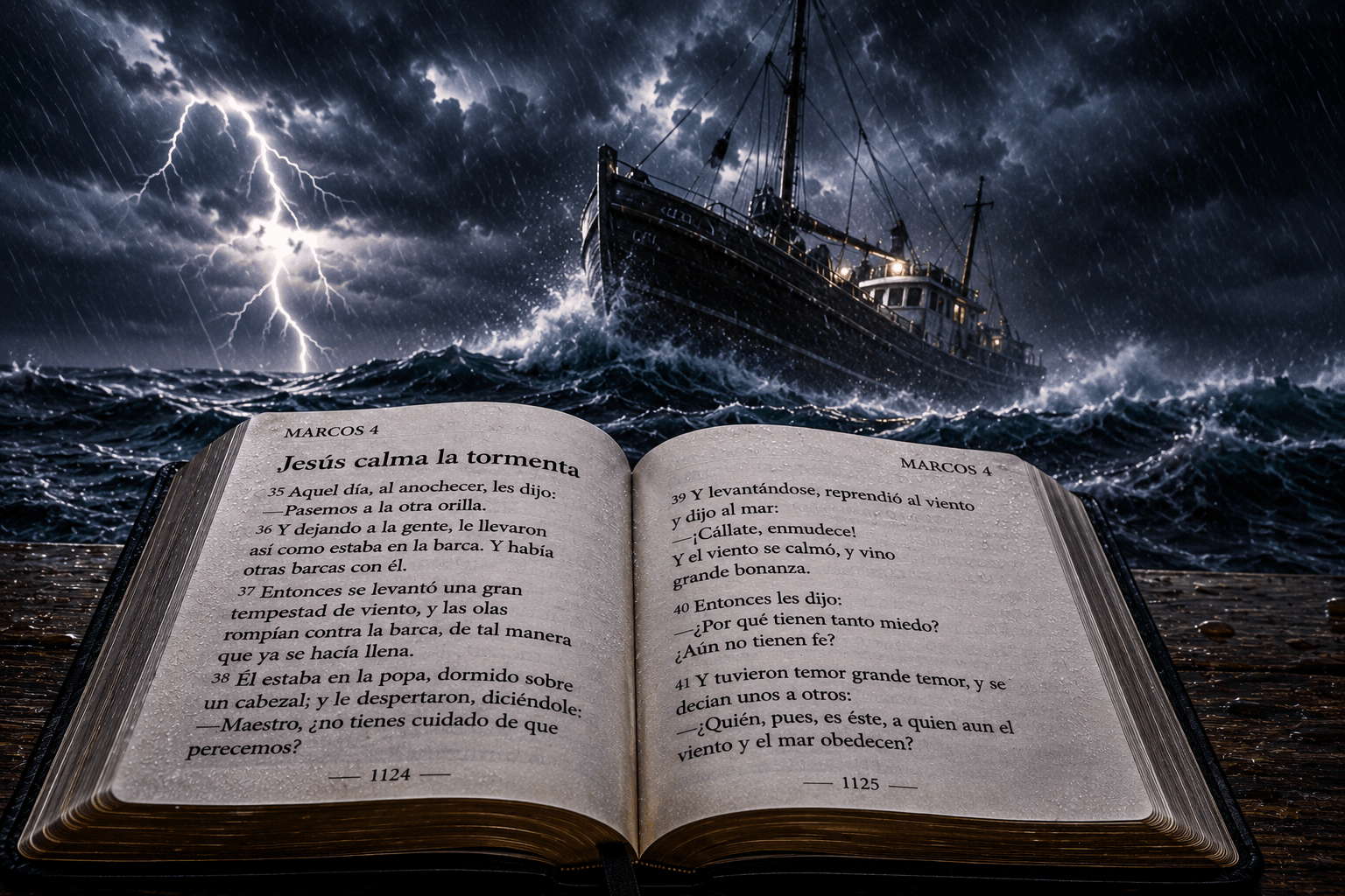 Paz y gozo en medio de la tormenta: Una reflexión en Marcos 4