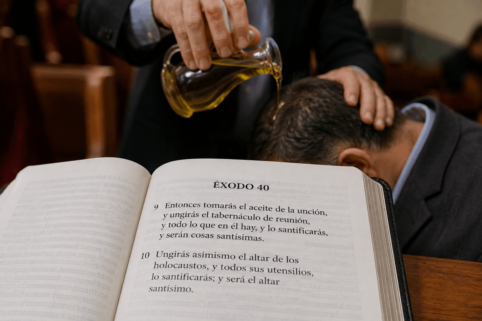 Consagrando Nuestro Hogar y Familia: El Significado de Ungir