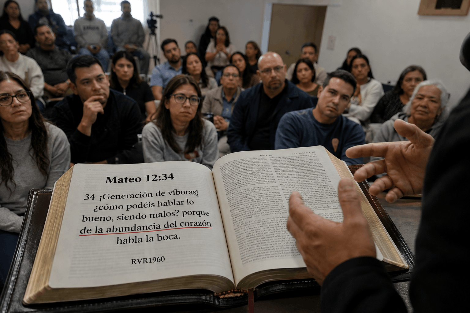 De la Abundancia del Corazón Habla la Boca: Cuidando Nuestras Palabras